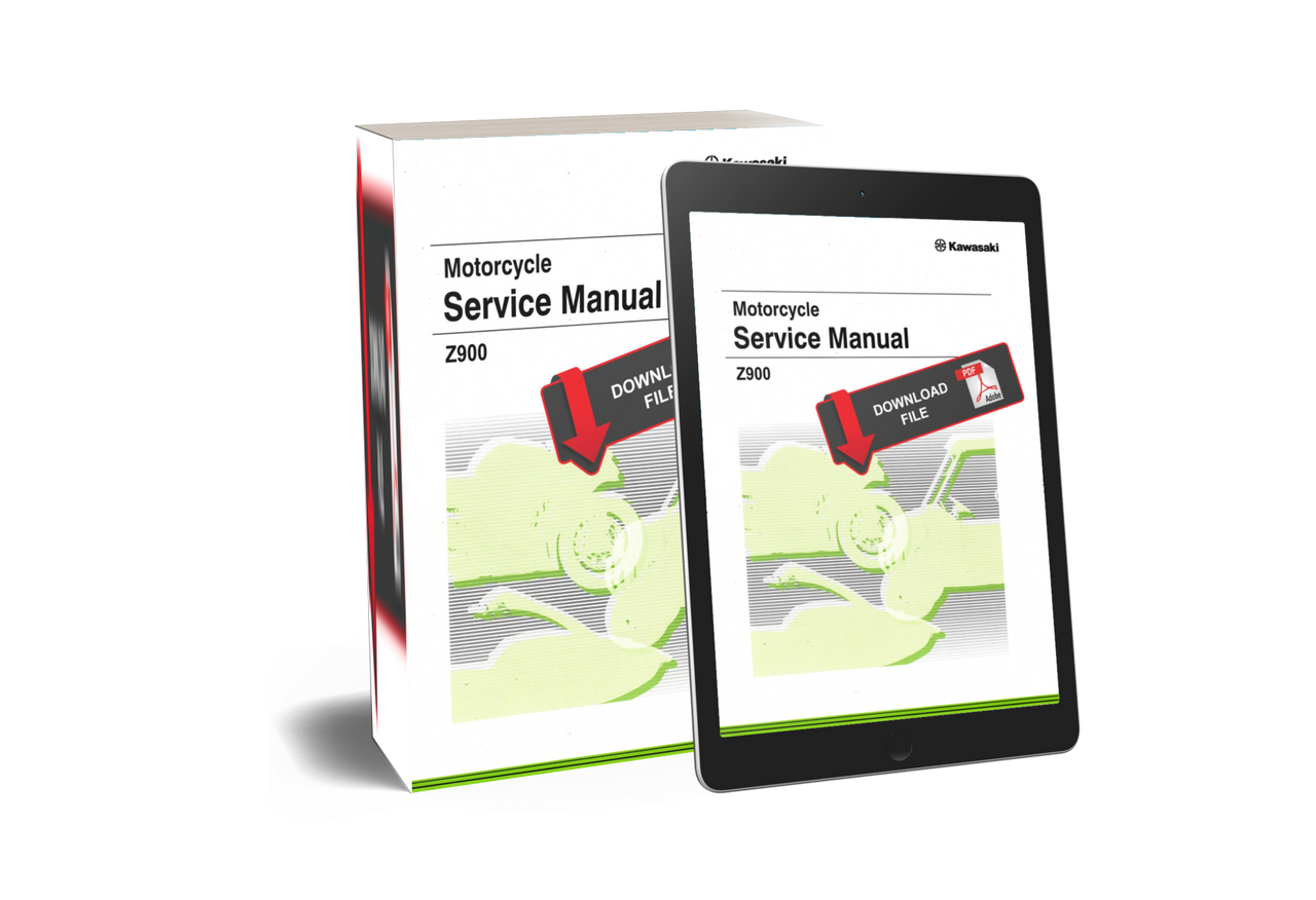 Service Manual Kawasaki 2021 Z900 ABS Repair