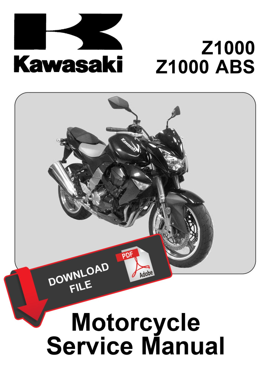Kawasaki Z1000 ABS サービスマニュアル