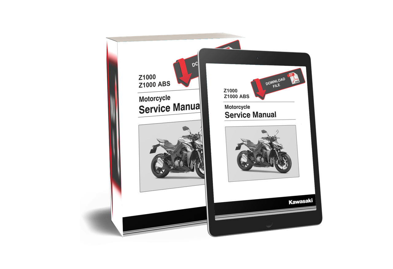 Service Manual Kawasaki 2014 Z1000 Repair