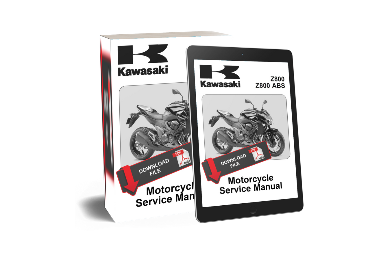 Service Manual Kawasaki 2015 Z800 Repair