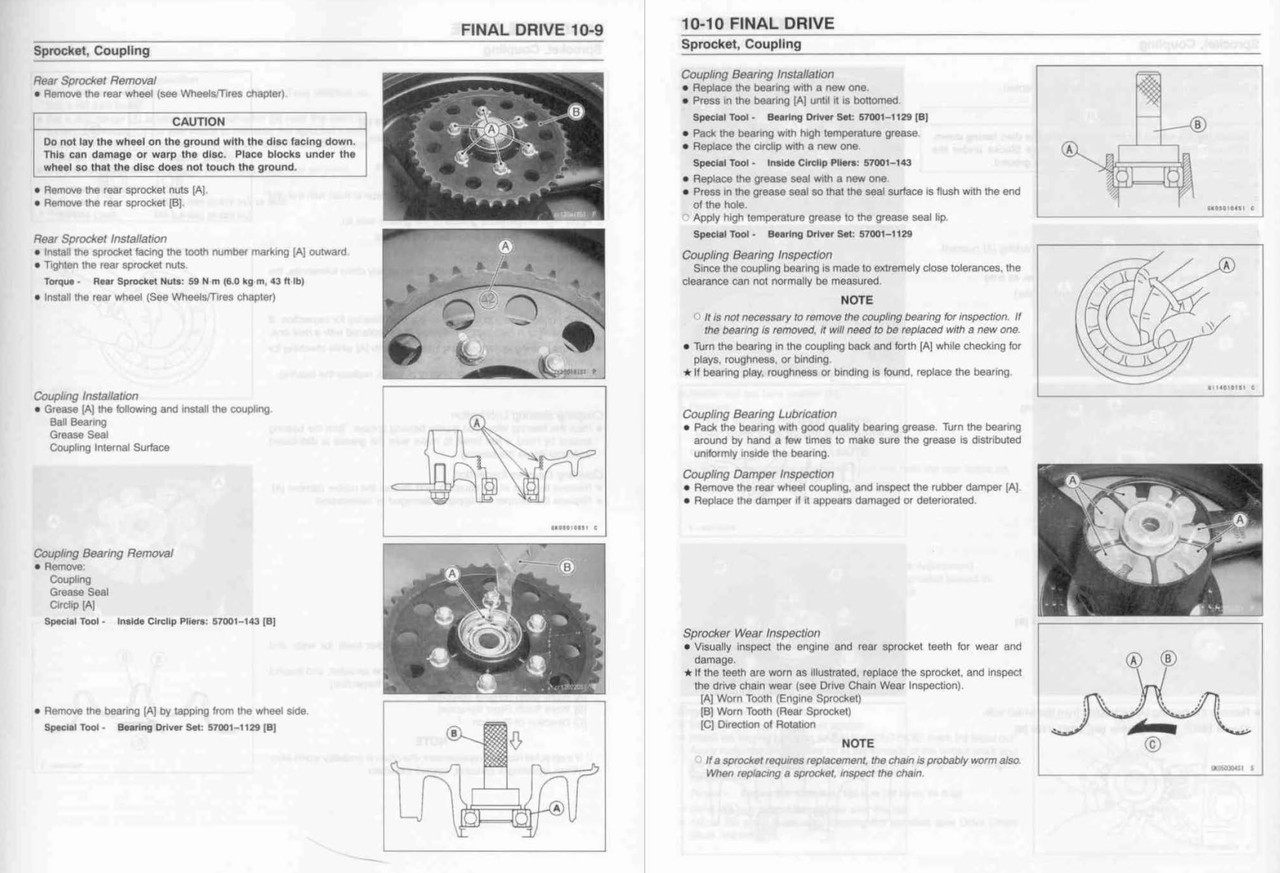 Kawasaki ZRX1200R/S サービスマニュアル Amazon.co.jp: ZRX1200R ZRX1200S Service Manual 1 Edition