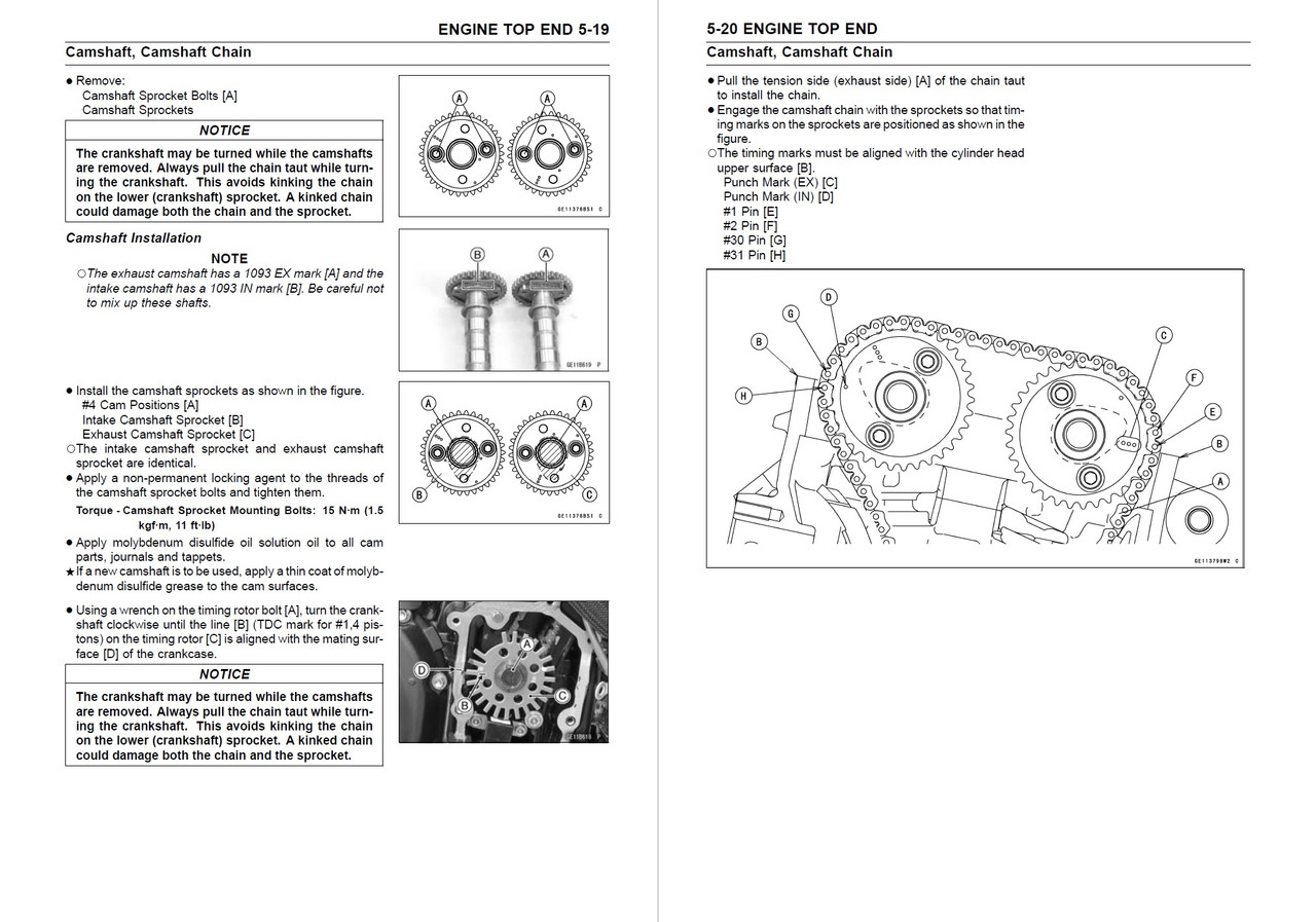 ZX-14R サービスマニュアル Service Manual Kawasaki 2014 Ninja ZX-14R Repair