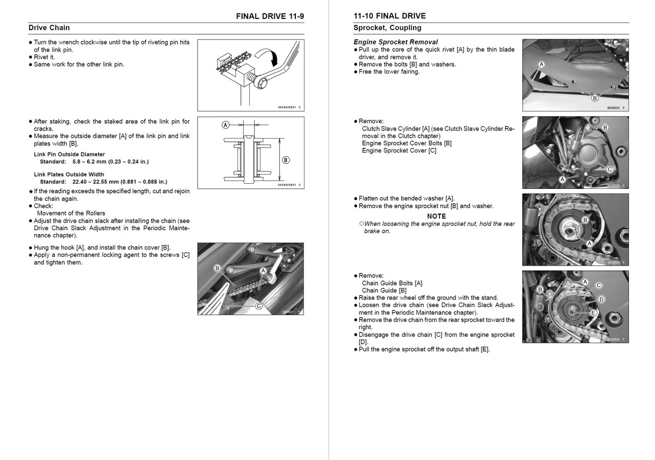ZX-14R サービスマニュアル Service Manual Kawasaki 2014 Ninja ZX-14R Repair