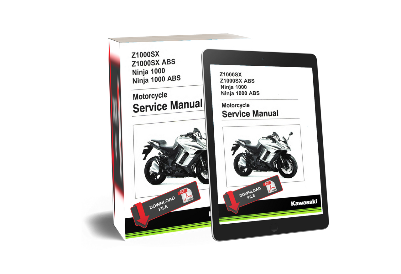 Service Manual Kawasaki 2016 Z1000SX Repair