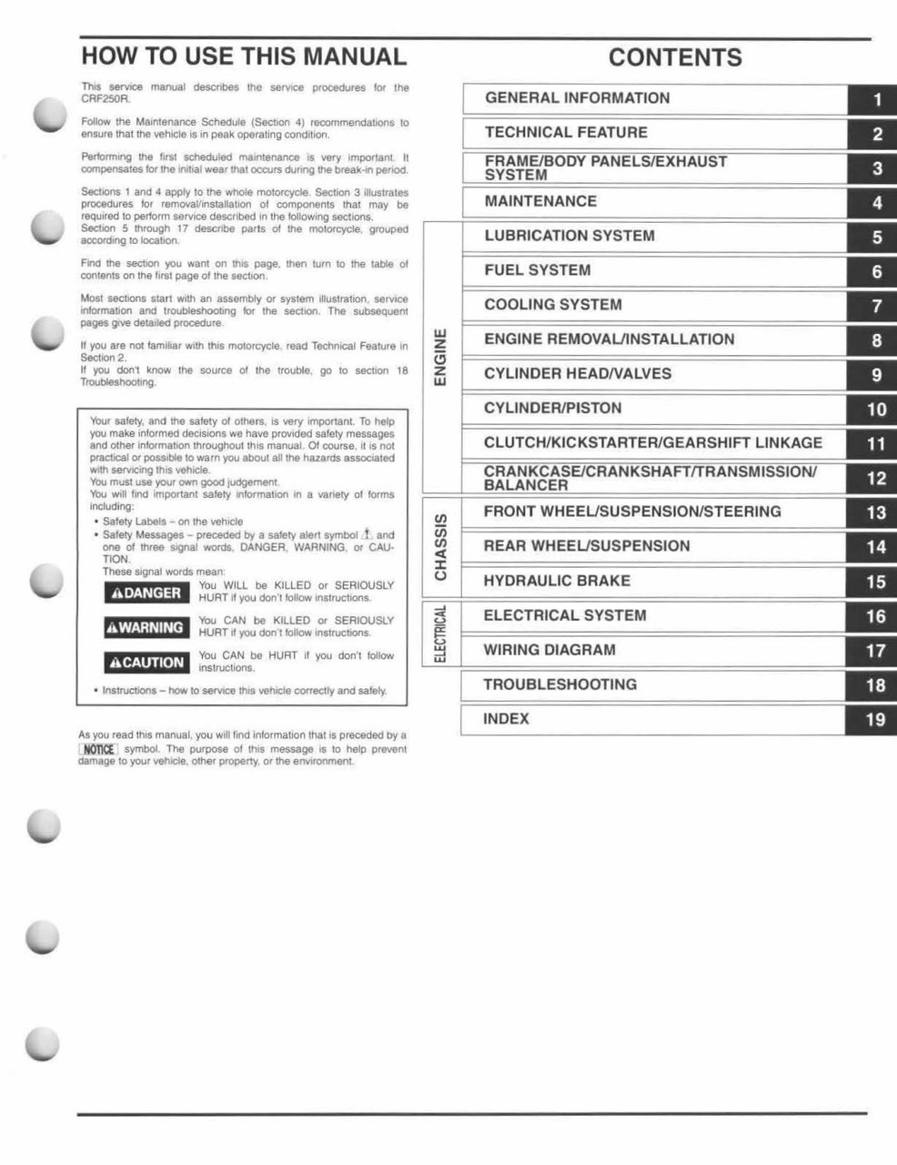 2017 CRF250R SERVICE MANUAL PDF visual data 2