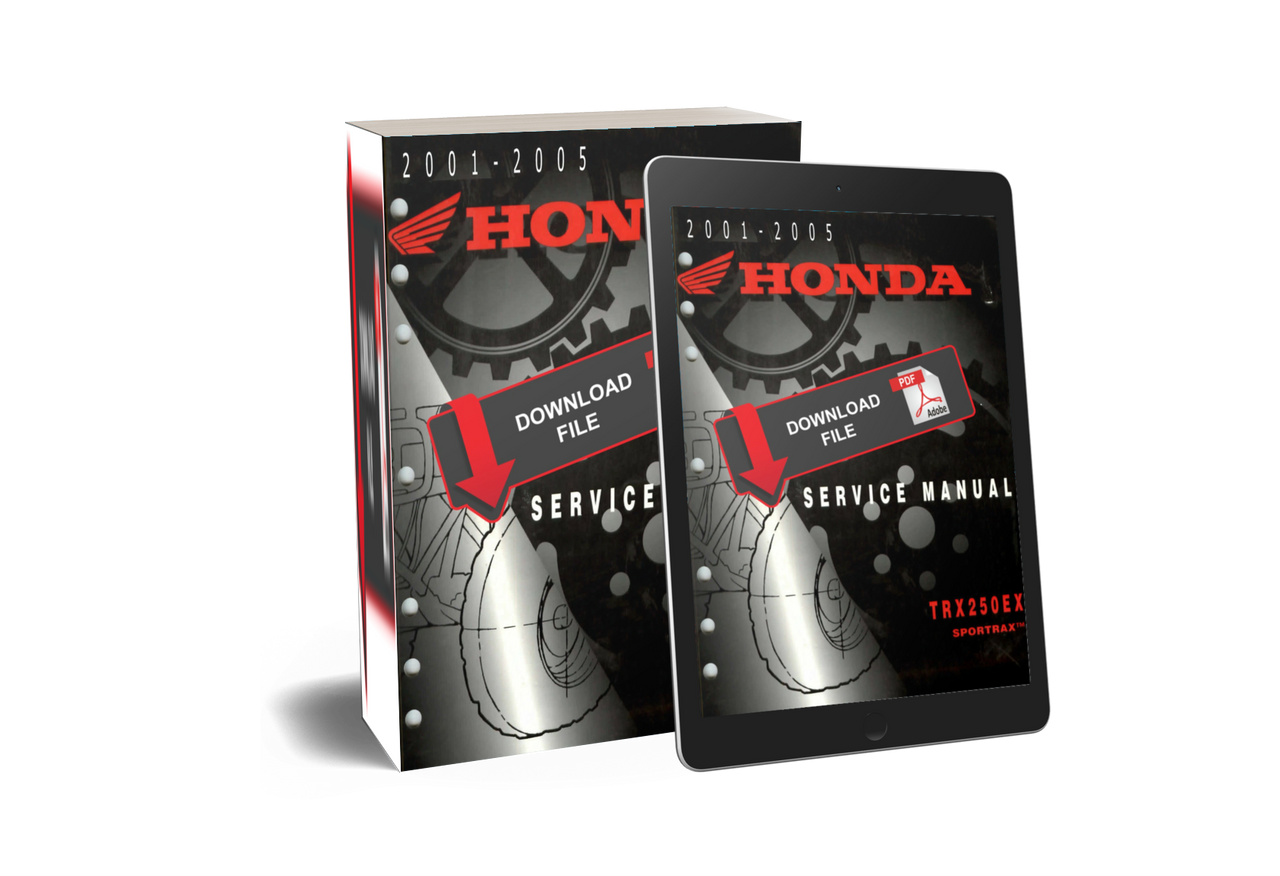 Honda 2001 TRX 250 EX Sportrax ATV Service Manual