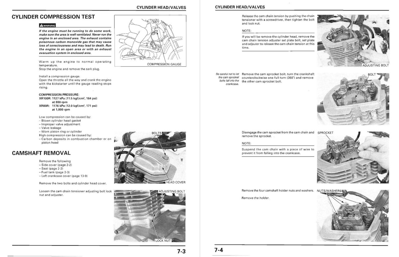 2001 HONDA XR200R SERVICE MANUAL PDF visual data 3