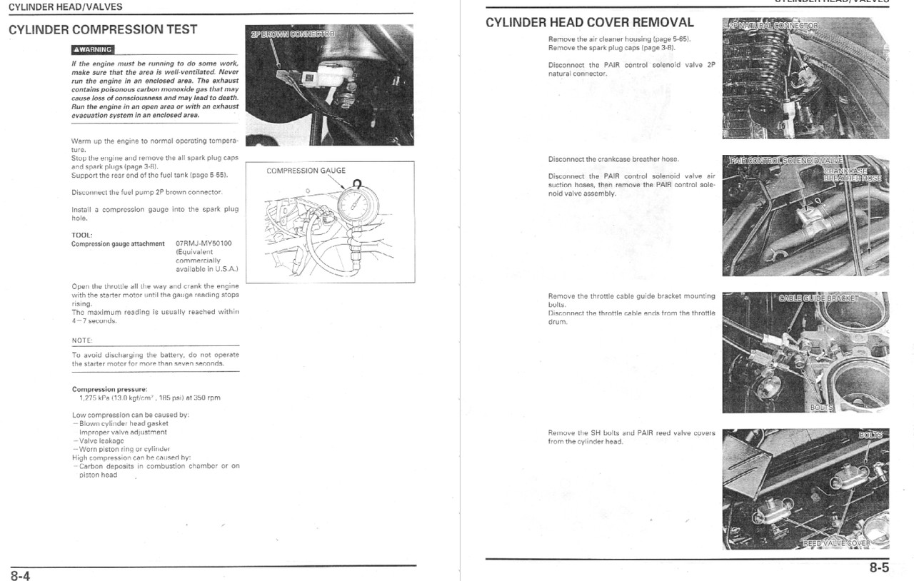 Honda 2002 CBR1100XX Super Blackbird Service Manual