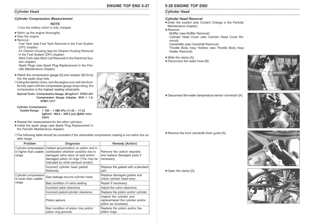 Service Manual Kawasaki 2017 Ninja 650 Repair