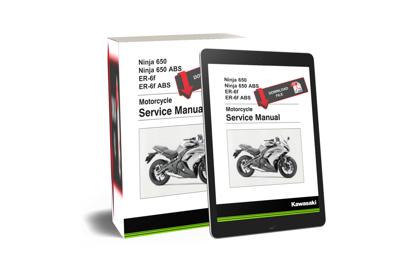 Service Manual Kawasaki 2015 ER-6F ABS Repair