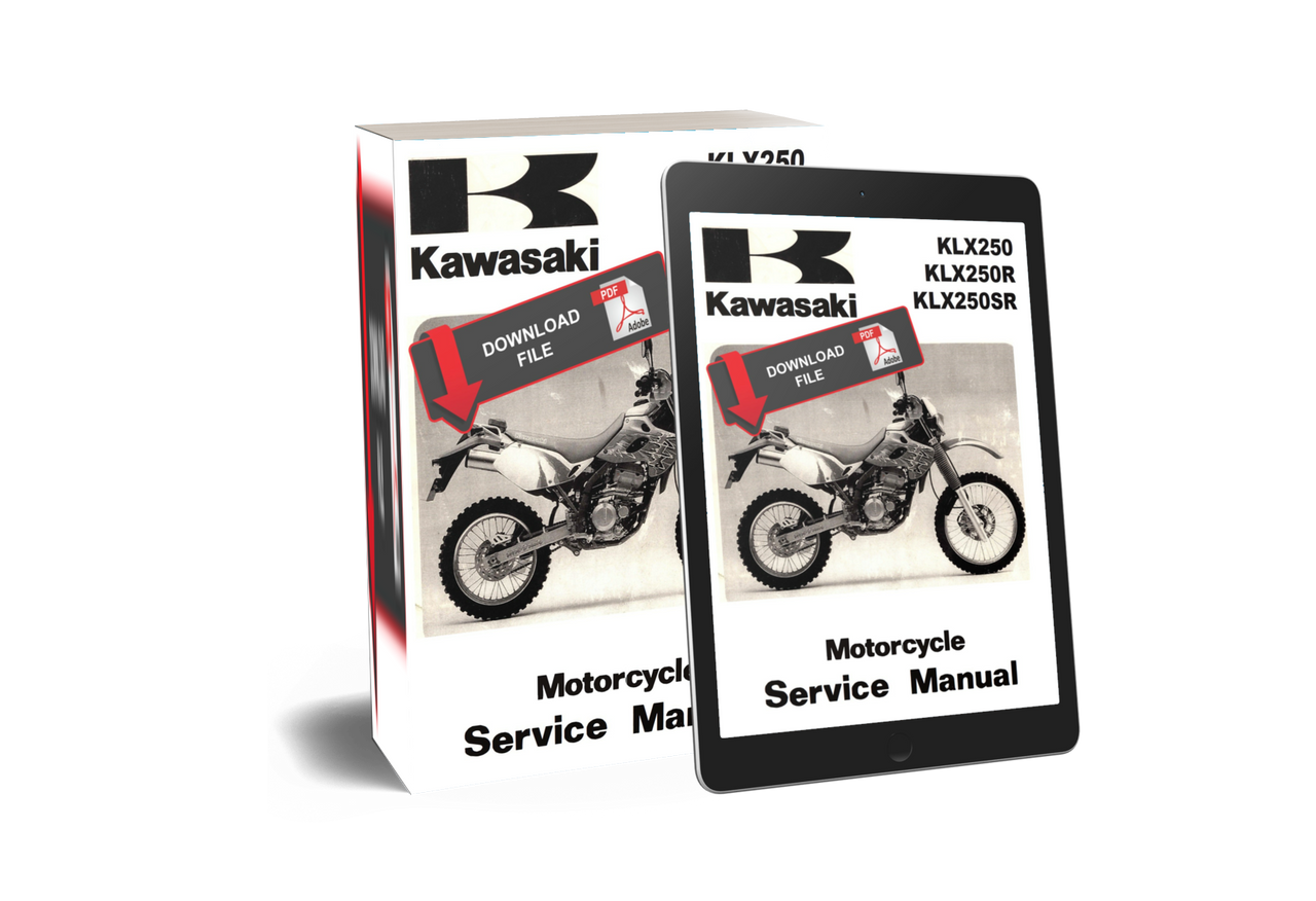Service Manual Kawasaki 1996 KLX250SR Repair