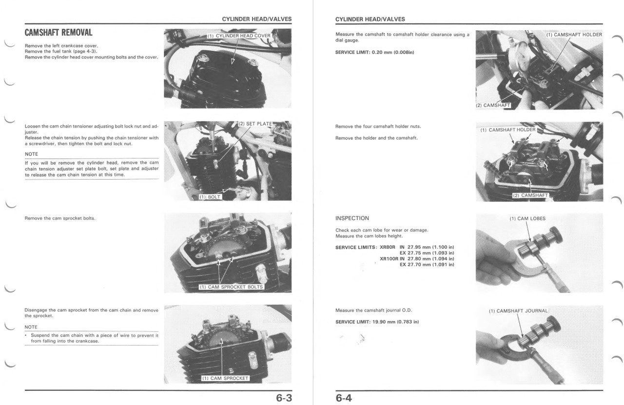 2003 HONDA XR100R SERVICE MANUAL PDF visual data 8