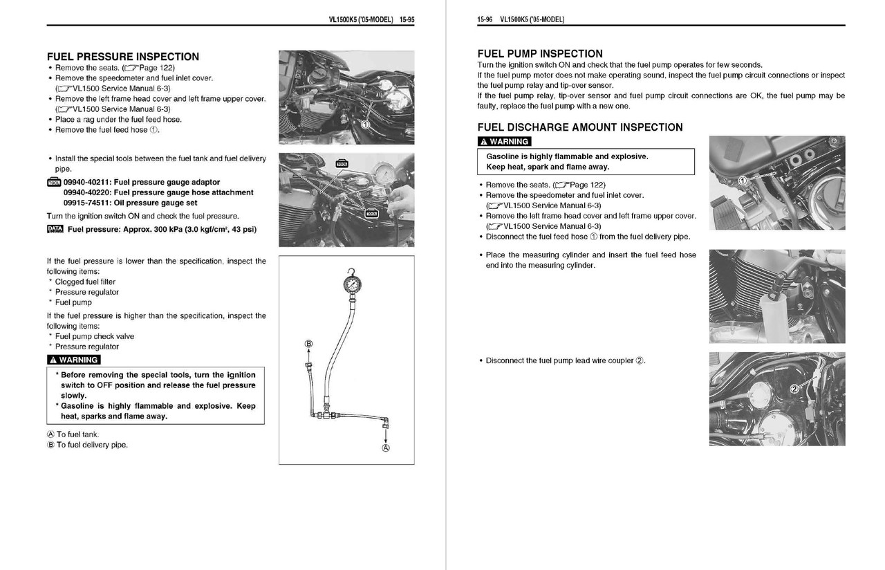 2009 SUZUKI BOULEVARD C50 FREE SERVICE MANUAL visual data 4