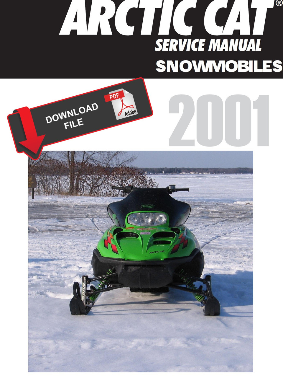 Arctic Cat 2001 Triple Touring 600 Snowmobiles Service Manual
