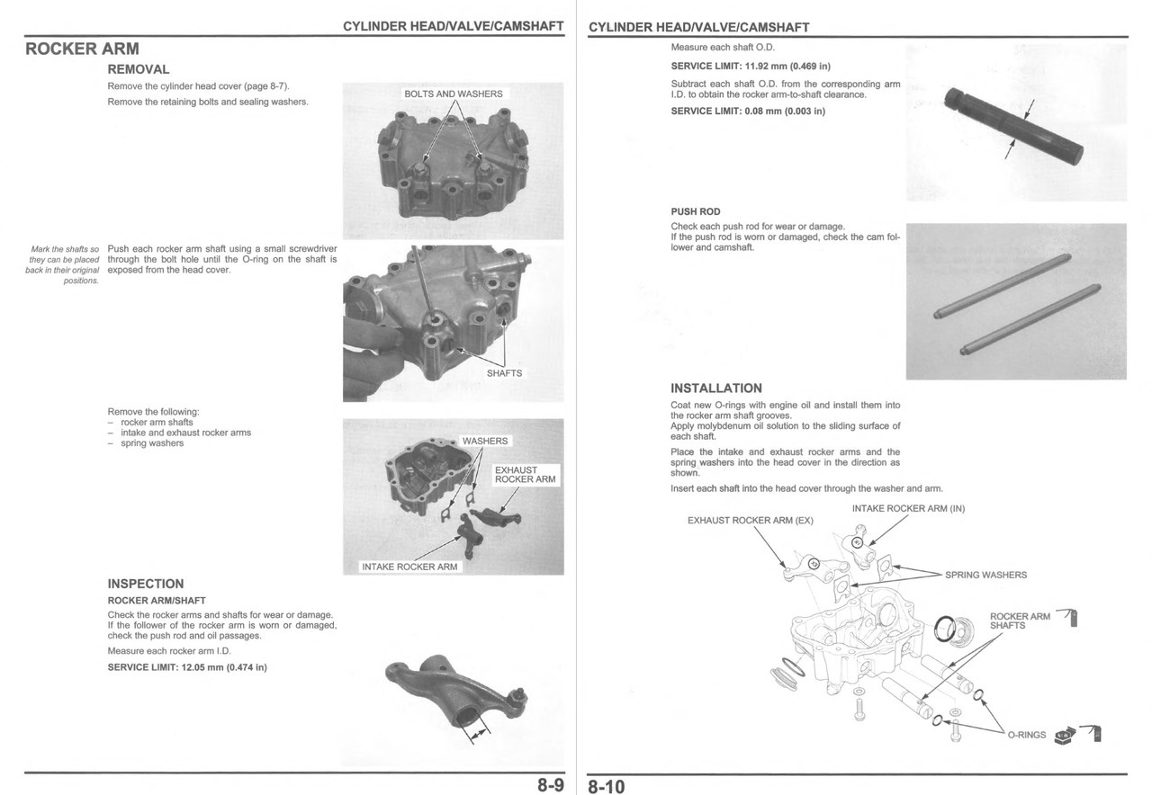 2004 HONDA TRX250EX SERVICE MANUAL PDF visual data 7