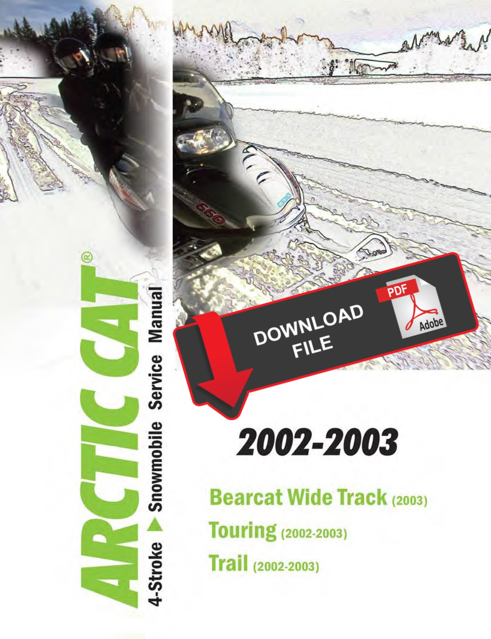 1998 ARCTIC CAT 300 4X4 SERVICE MANUAL PDF visual data 4