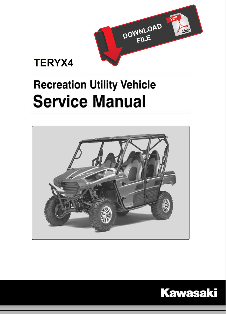 Kawasaki 2014 Teryx4 800 LE EPS 4x4 Service Manual