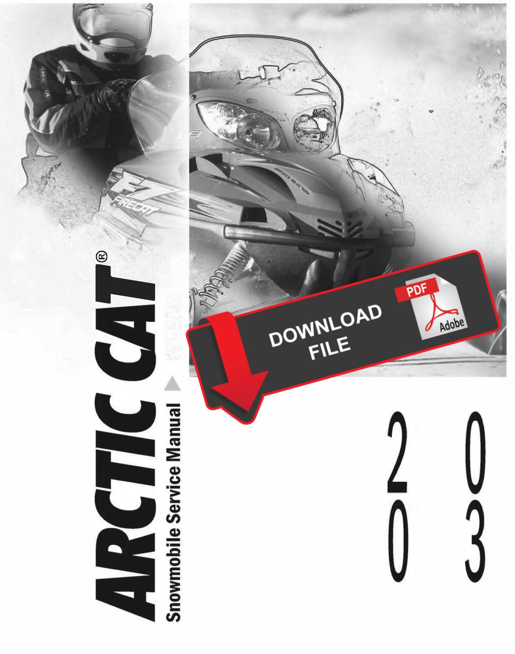 Arctic Cat 2003 Z 570 ESR Snowmobiles Service Manual