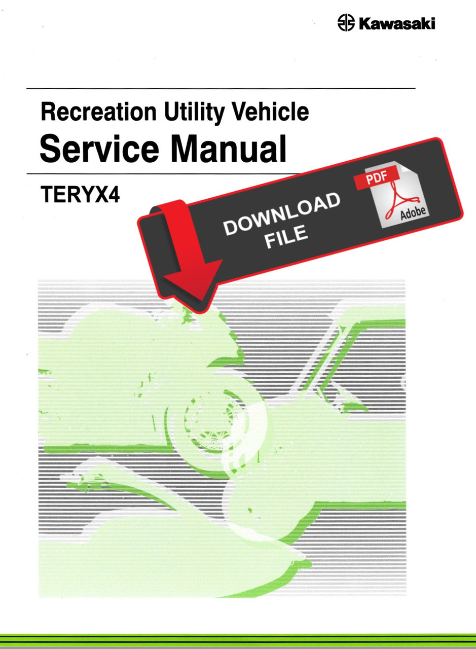 Kawasaki 2021 Teryx4 LE Service Manual
