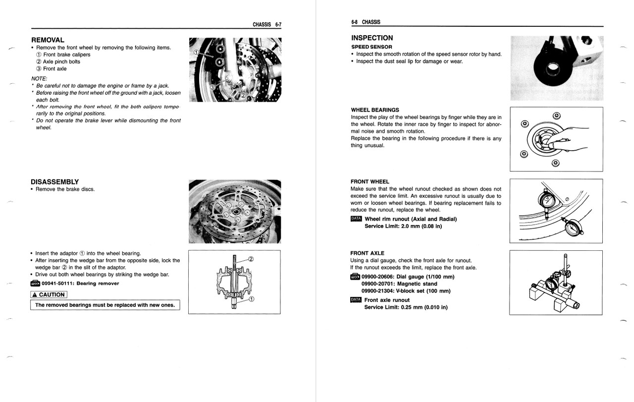 SUZUKI SV650 SERVICE MANUAL PDF visual data 8