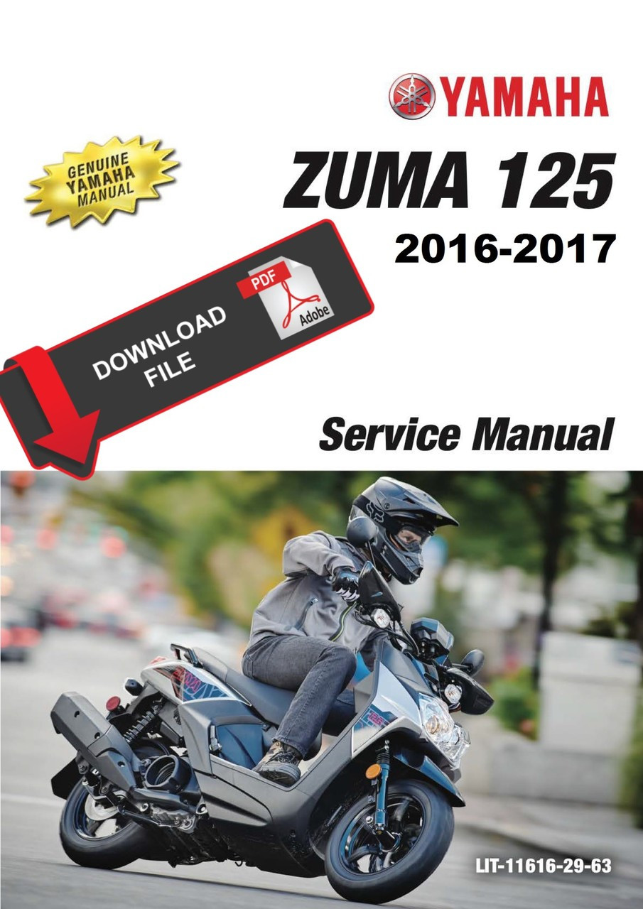 Yamaha 2016 Zuma 125 Service Manual