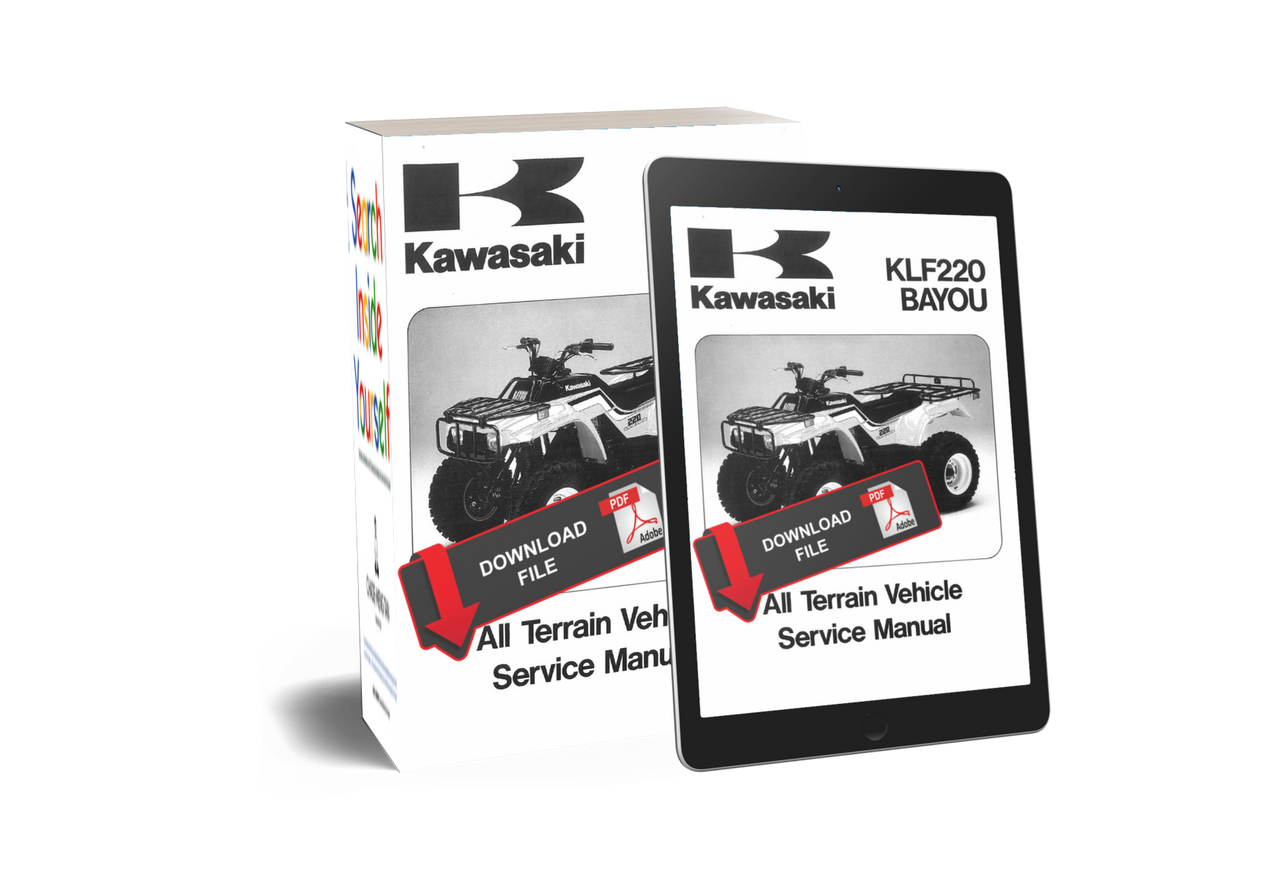 Kawasaki 1988 Bayou 220 Service Manual