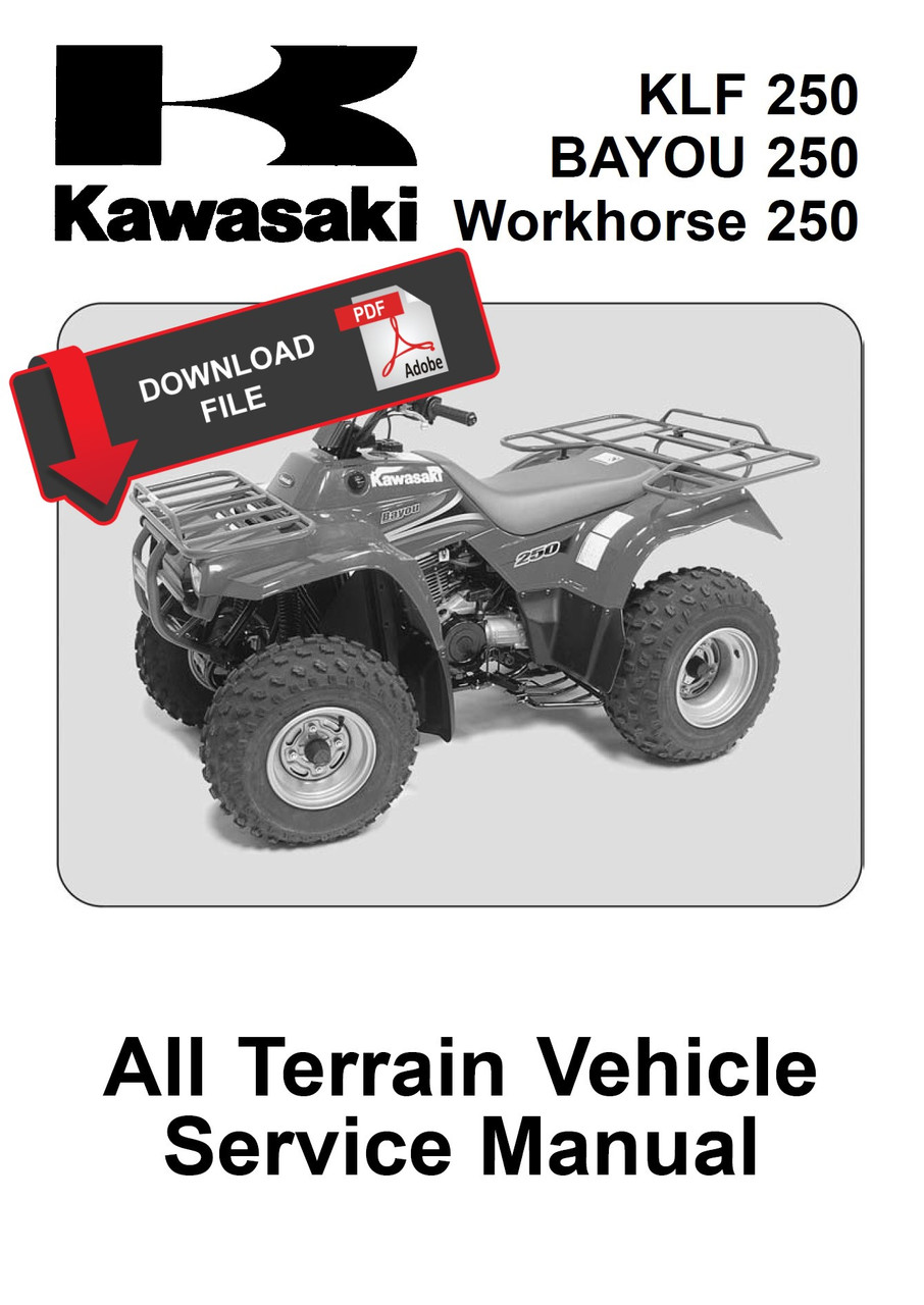 【K】 Kawasaki 2005 Bayou 250 Service Manual