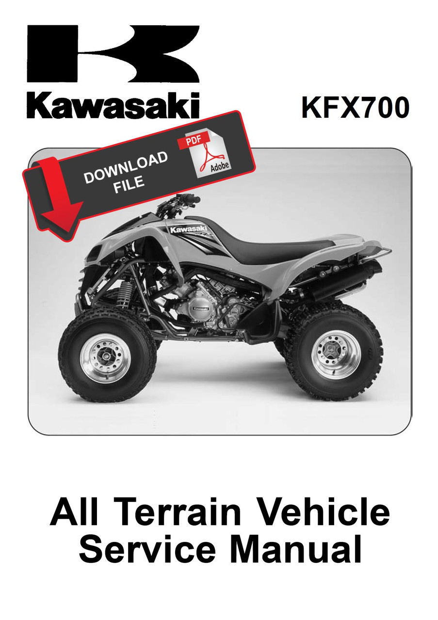 Kawasaki 2007 KFX700 Service Manual