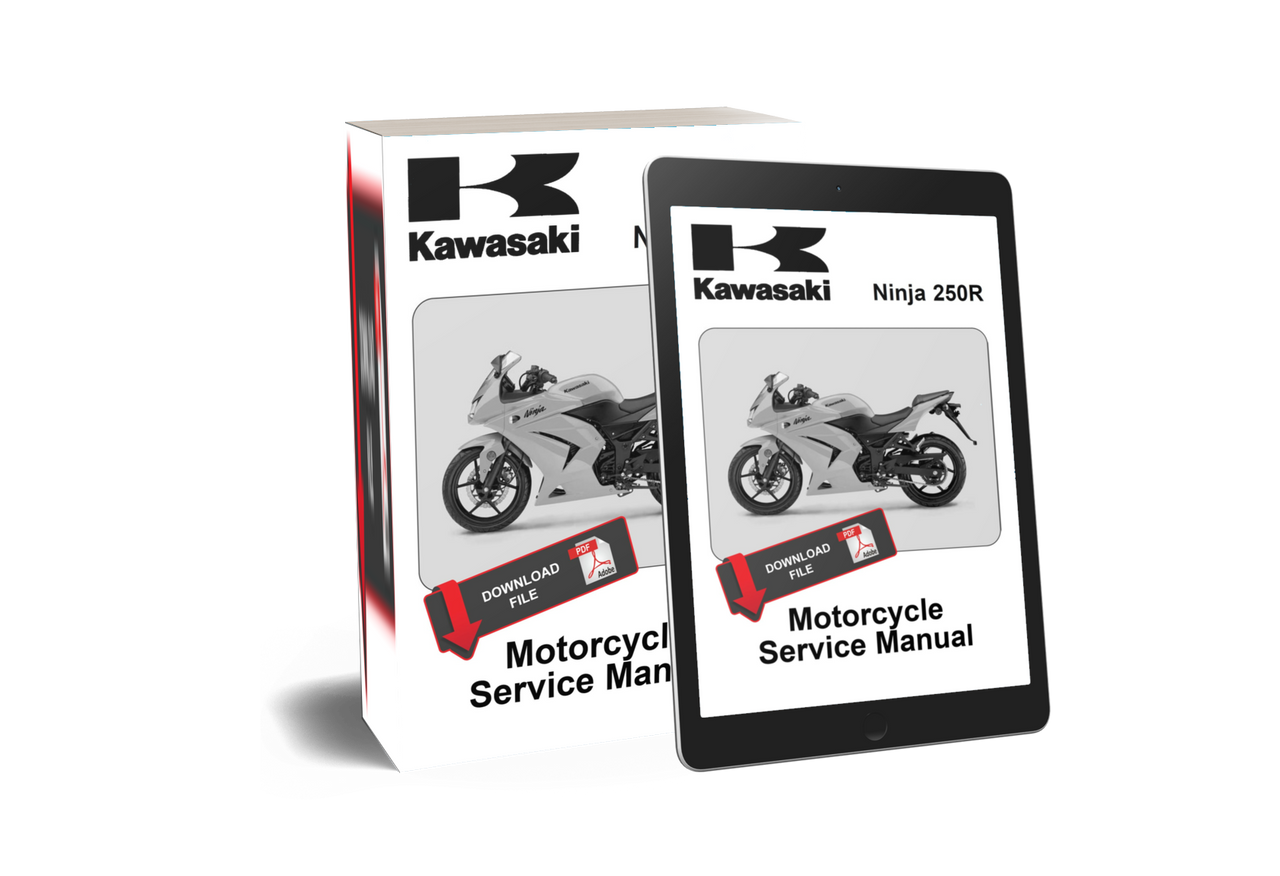 Kawasaki Ninja 250R サービスマニュアル Service Manual Kawasaki 2008 Ninja 250R Repair