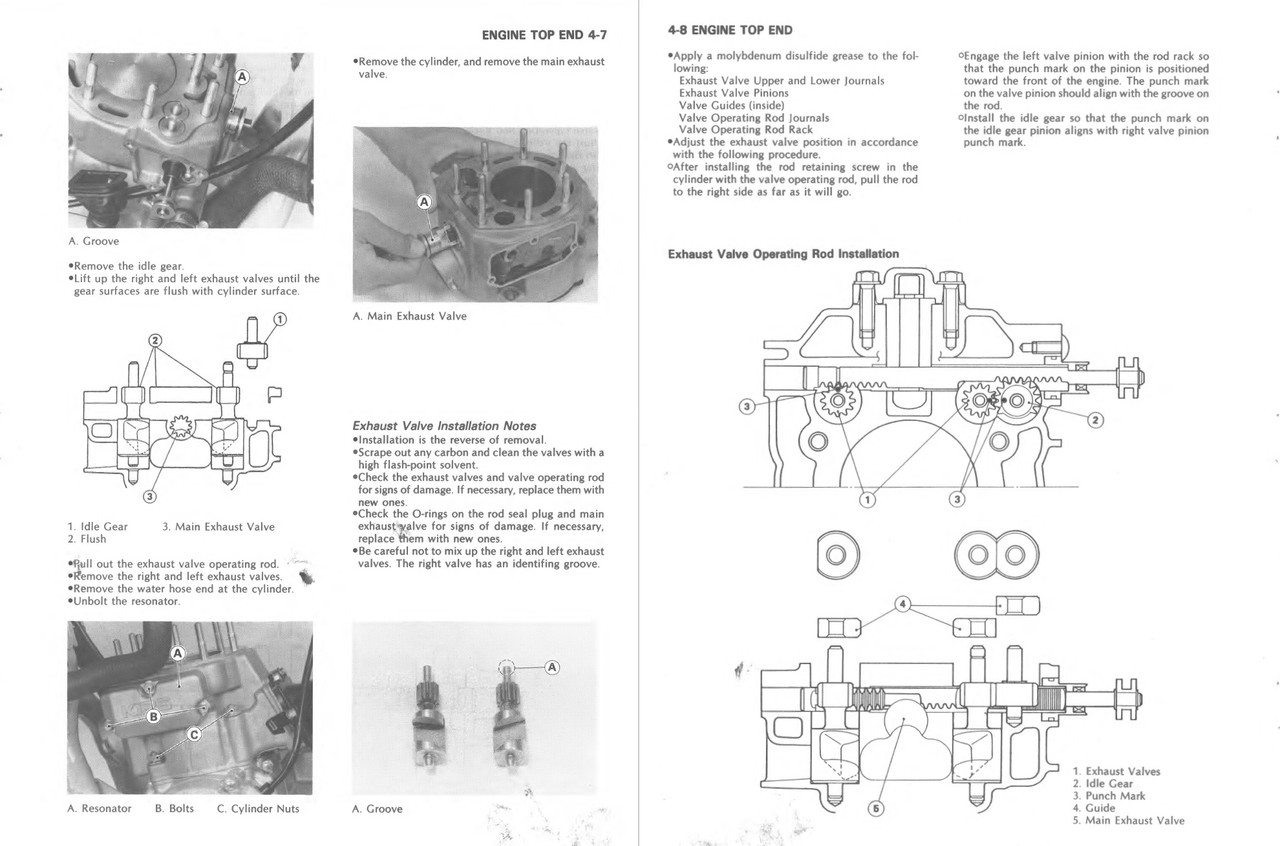 Service Manual Kawasaki 1989 KDX 200 Repair