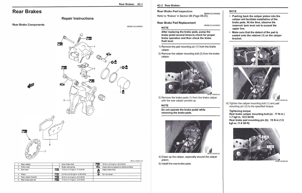 SUZUKI GSX1300R 隼 サービスマニュアル 2022年版 Suzuki 2022 GSX 1300R Service Manual