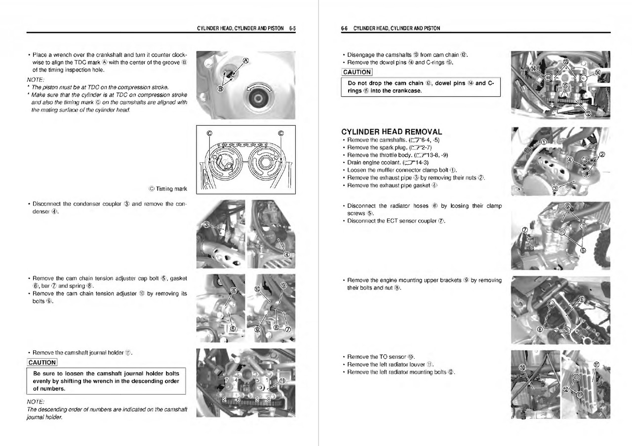 Suzuki 2014 RM-Z 250 Service Manual