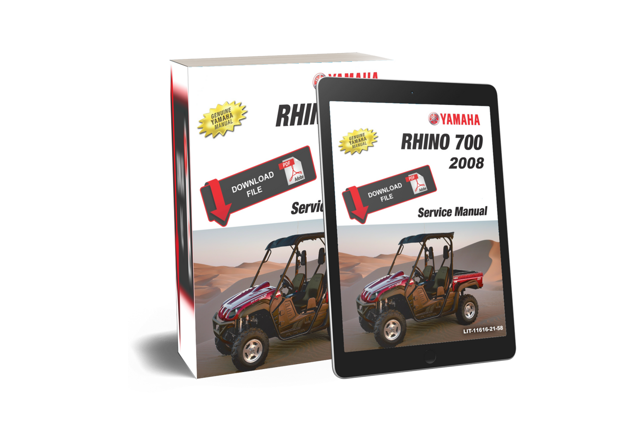 Yamaha 2008 Rhino 700 Service Manual