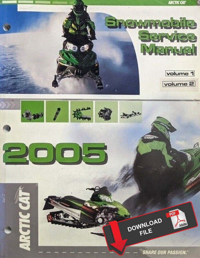 Arctic Cat 2005 Sabercat 600 EFI EXT Snowmobile Models Service Manual