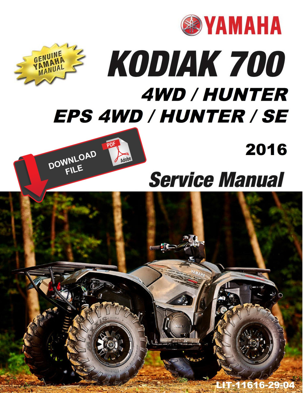 Yamaha Kodiak 700 2016 - Planète Quad Magazine - Foto 5