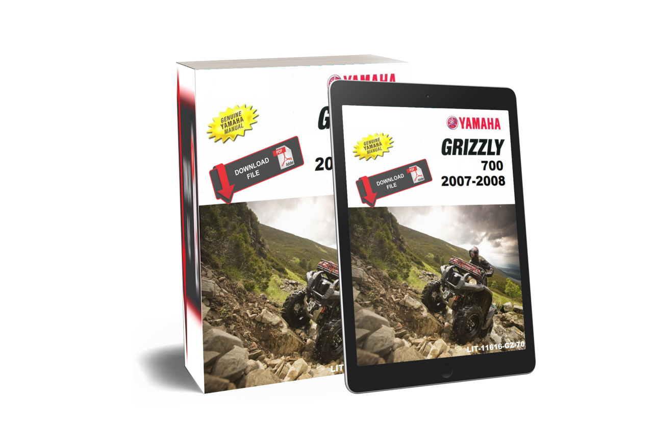 2008 YAMAHA GRIZZLY 700 SERVICE MANUAL FREE DOWNLOAD visual data 3