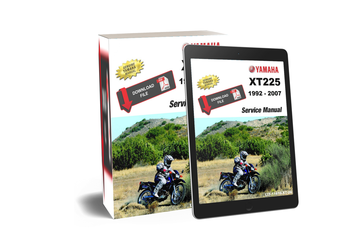 YAMAHA XT225、 セロー　サービスマニュアル 1996-2004 セロー セロー225/XT225/XT225S（1KH/1RF/2LN/3RW） ヤマハ