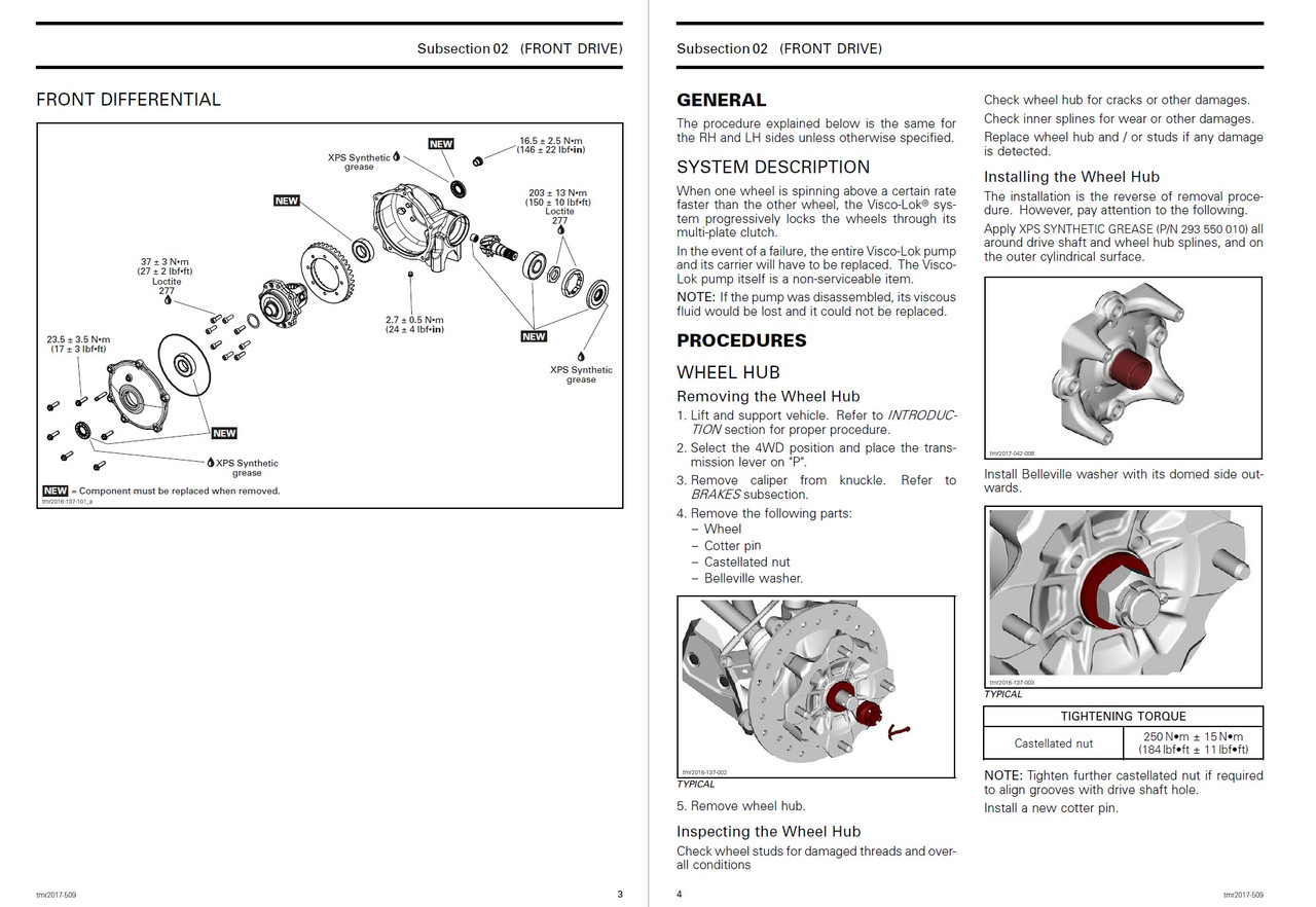 2019 CAN AM MAVERICK SERVICE MANUAL PDF visual data 7