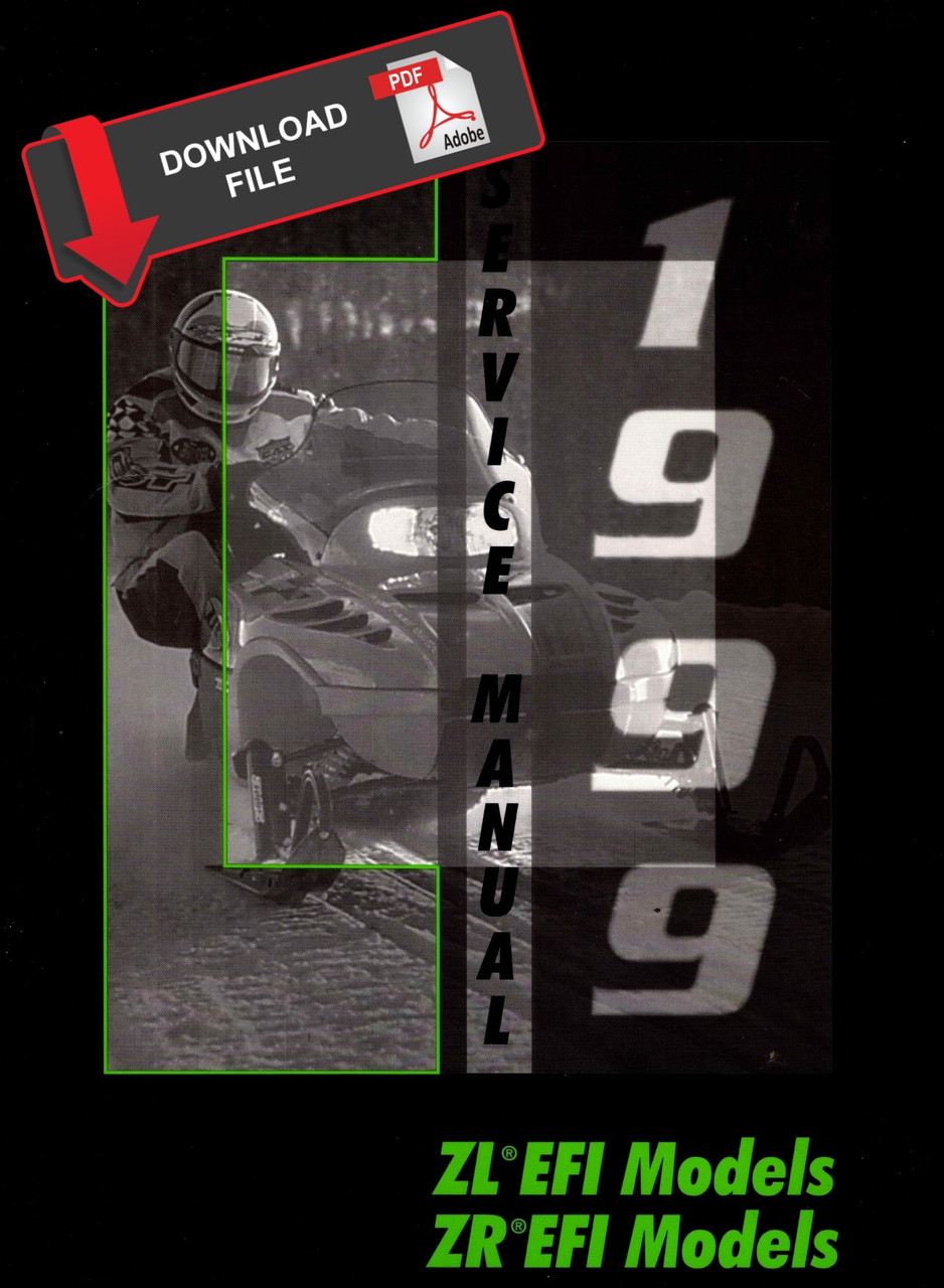 Arctic Cat 1999 ZL 600 EFI Snowmobiles Service Manual