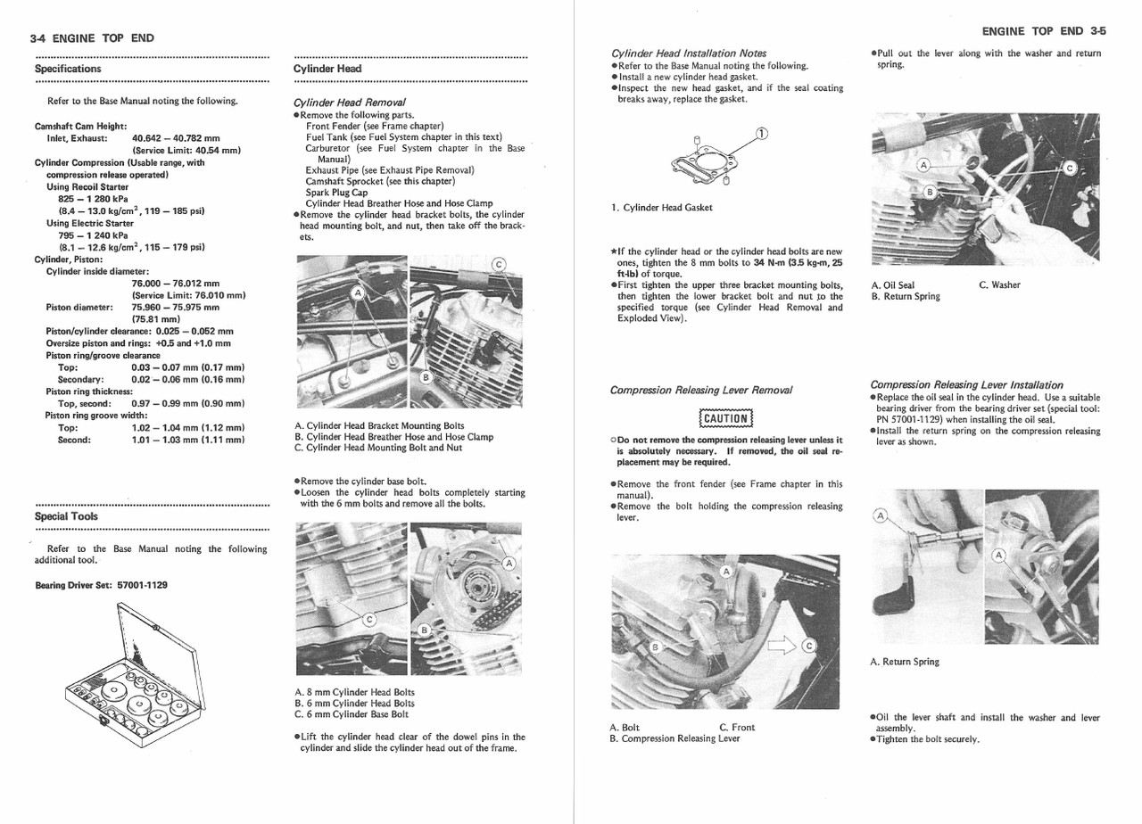Kawasaki 2001 Bayou 300 Service Manual