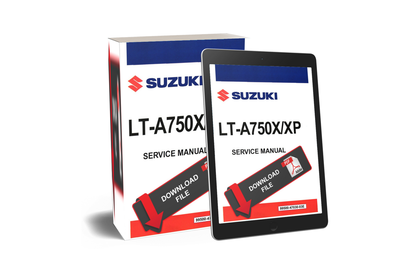 Suzuki 2017 King Quad 750 Special Edition ATV Service Manual
