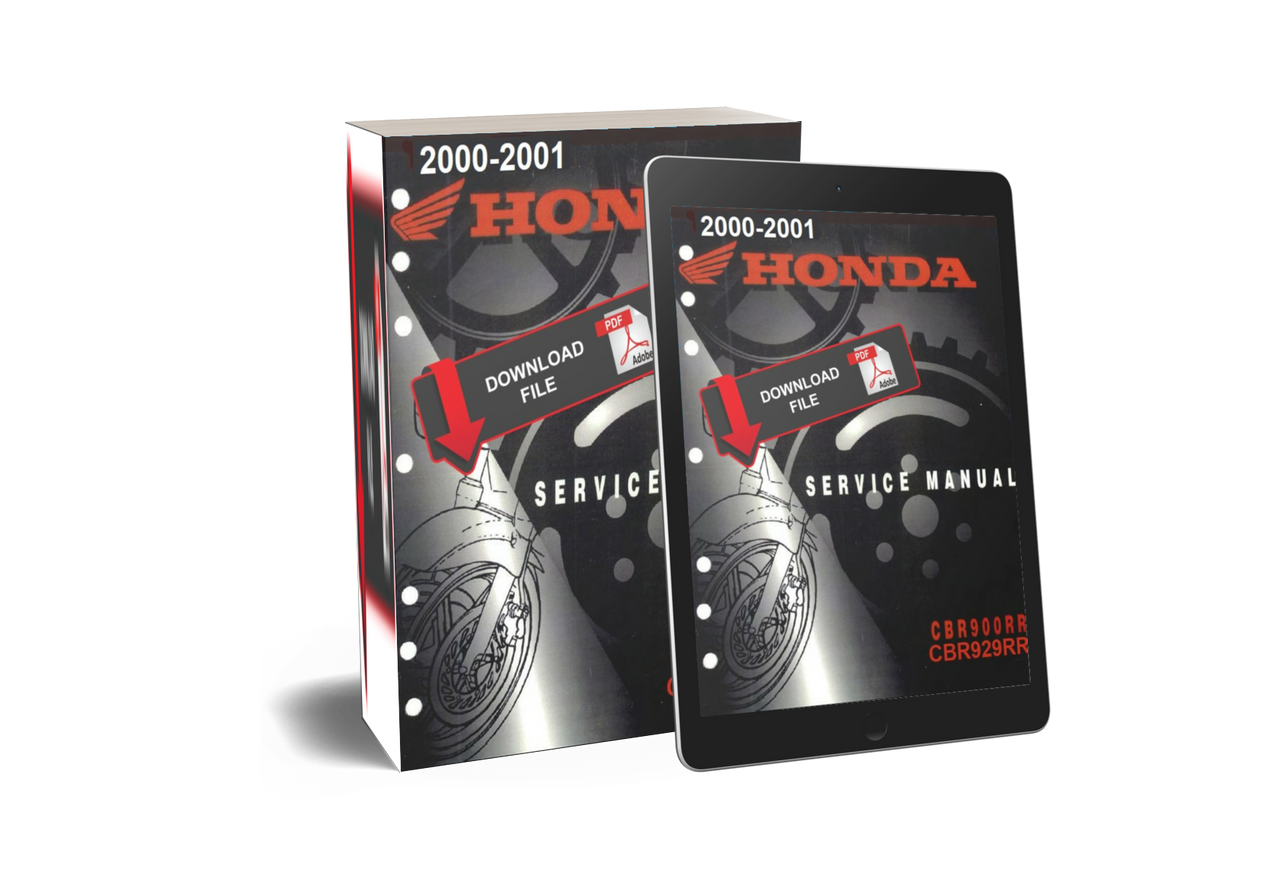 Honda 2001 CBR900RR Service Manual