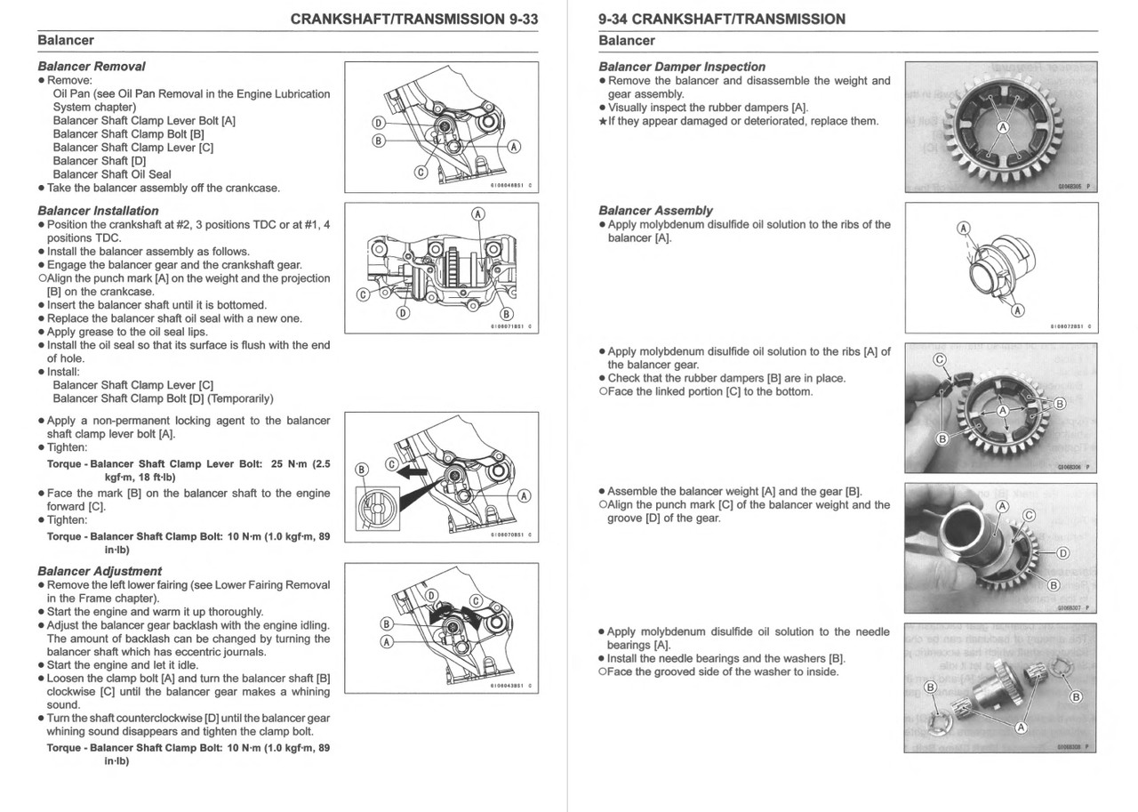 Service Manual Kawasaki 2017 Ninja ZX-10R KRT ABS Repair