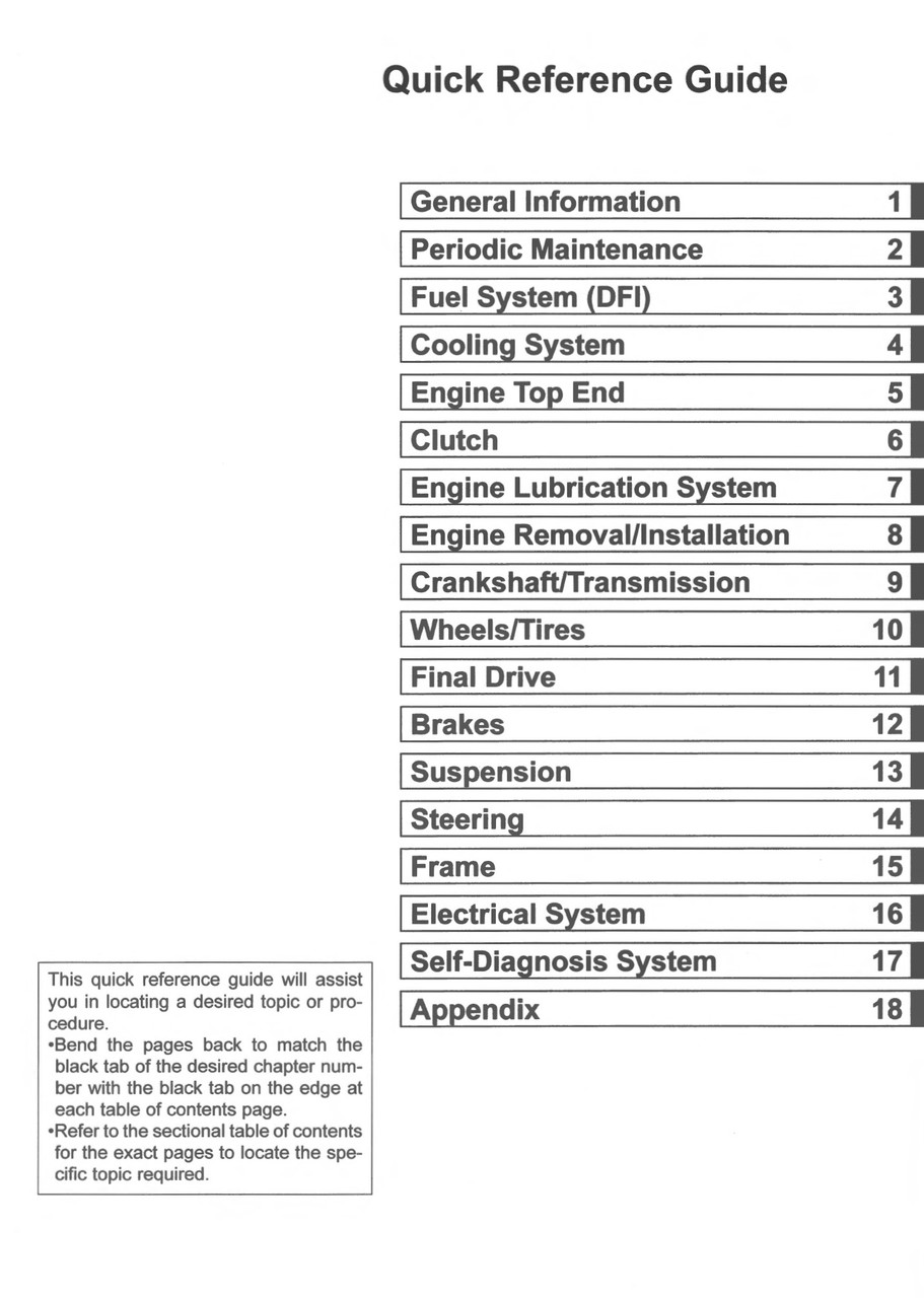 MT10(2017) サービスマニュアル MT10(2017) サービスマニュアル Service Manual Kawasaki 2017 Ninja