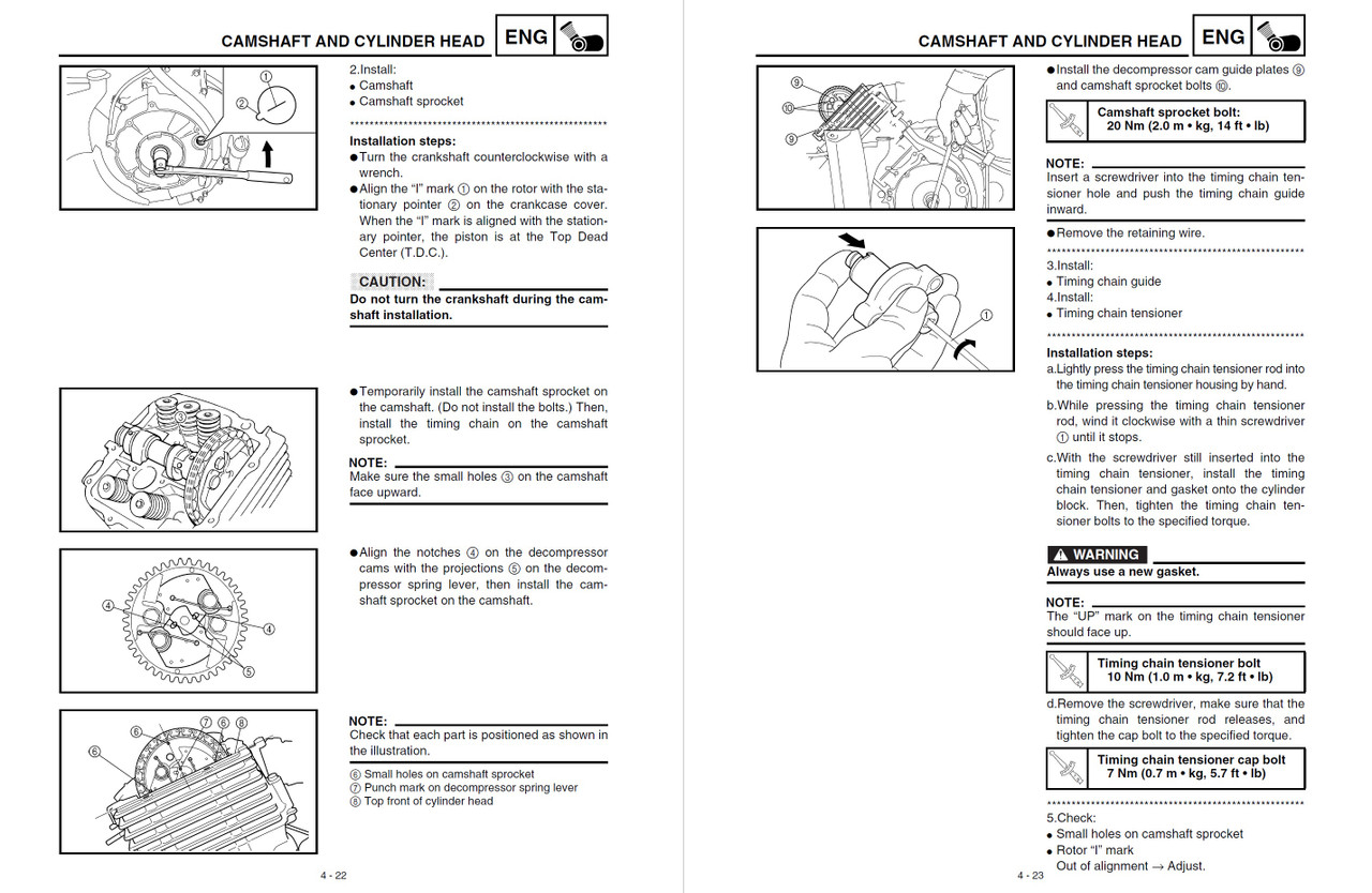 Yamaha 2004 Grizzly 660 4x4 Service Manual