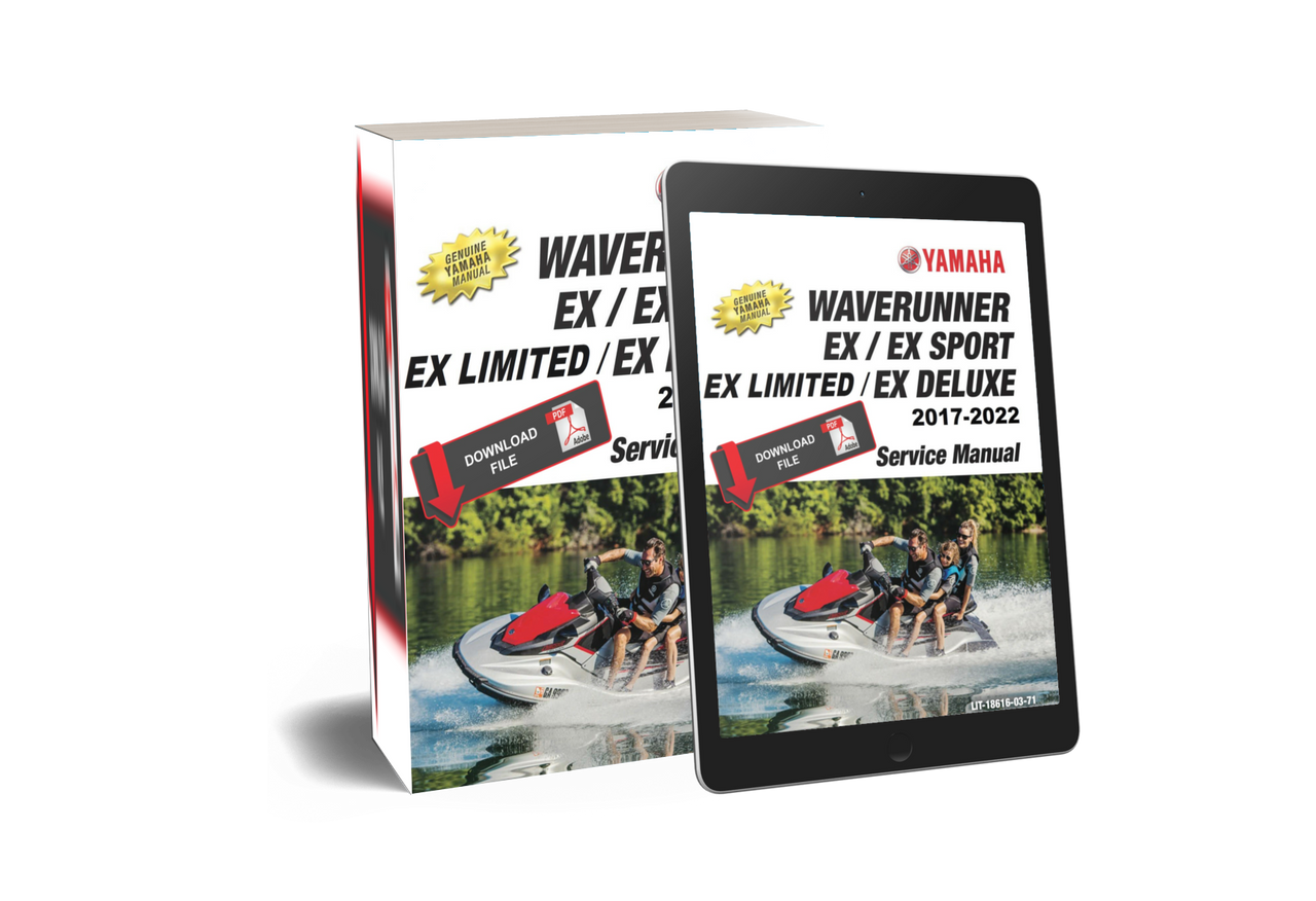 2018 YAMAHA WAVERUNNER EX DELUXE MANUAL visual data 3