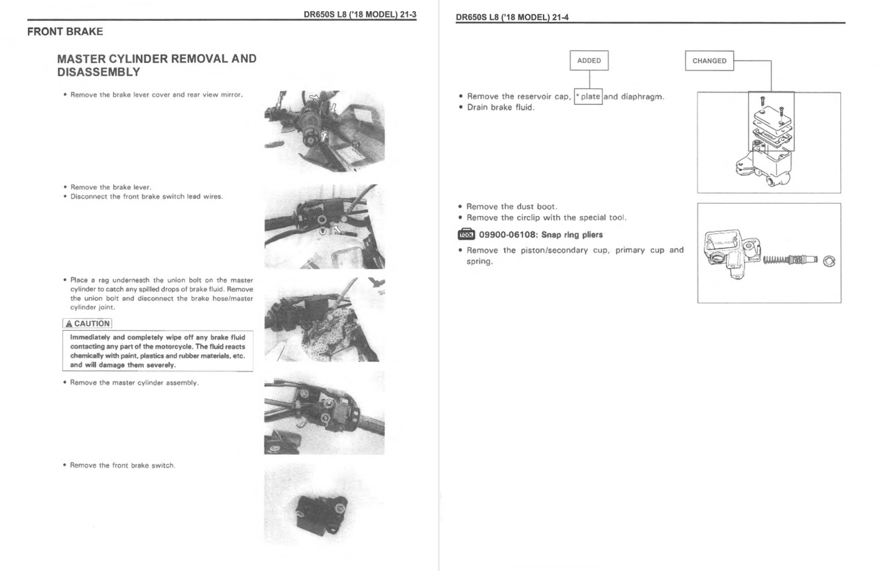 DR650SE MANUAL PDF visual data 8