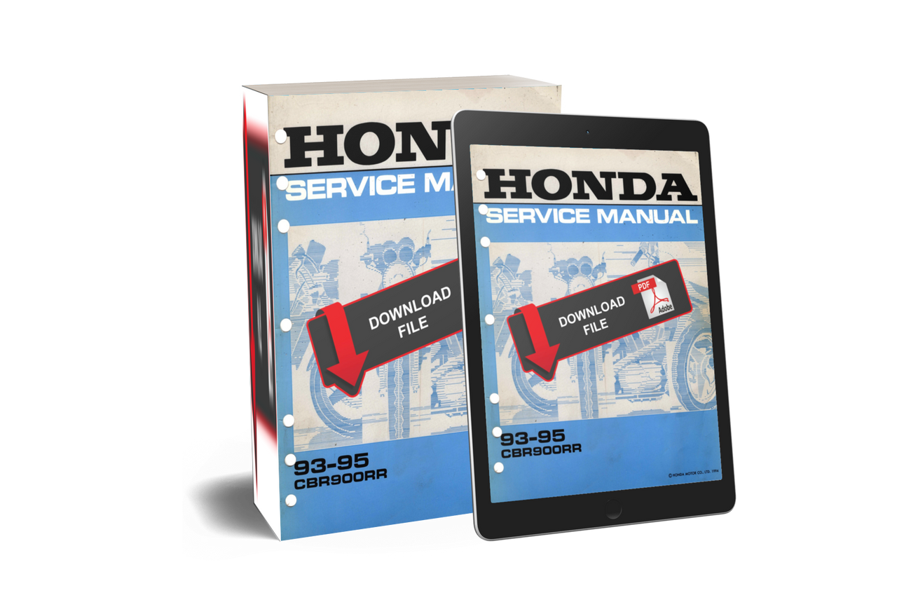 Honda 1993 CBR900RR Service Manual