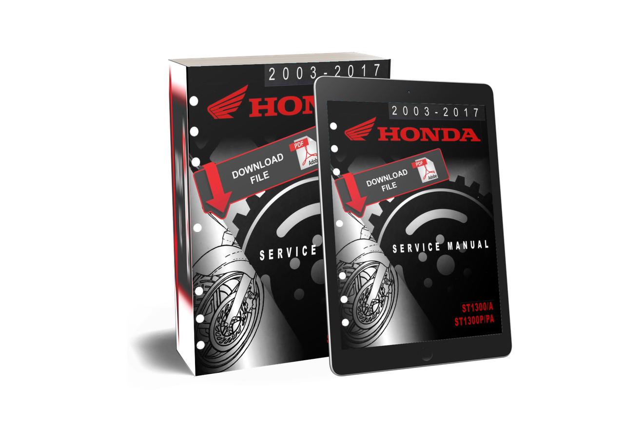 Honda 2009 ST1300 ABS Service Manual