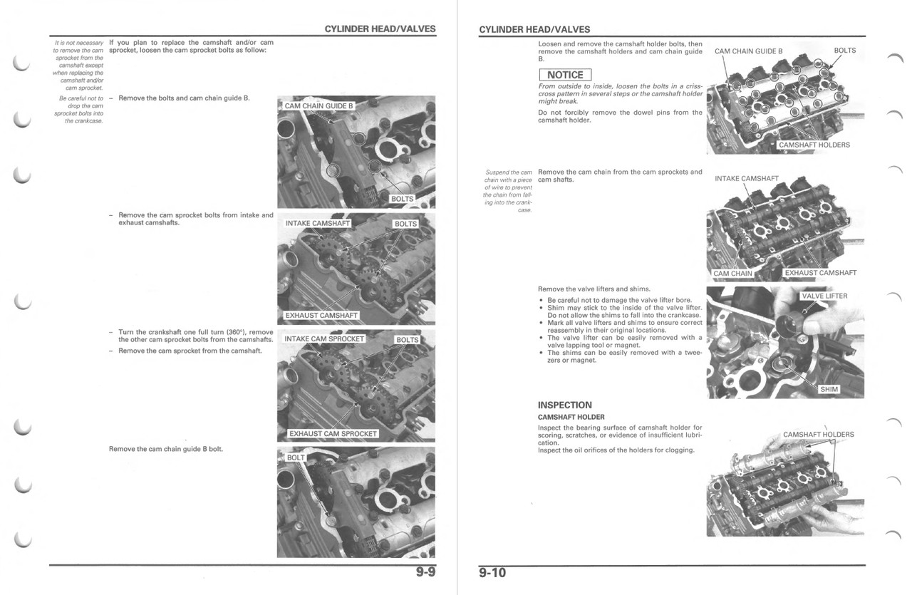 HONDA HORNET サービスマニュアル Honda 2004 Hornet Service Manual
